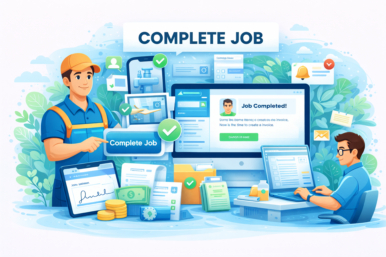 Complete Job Dashboard