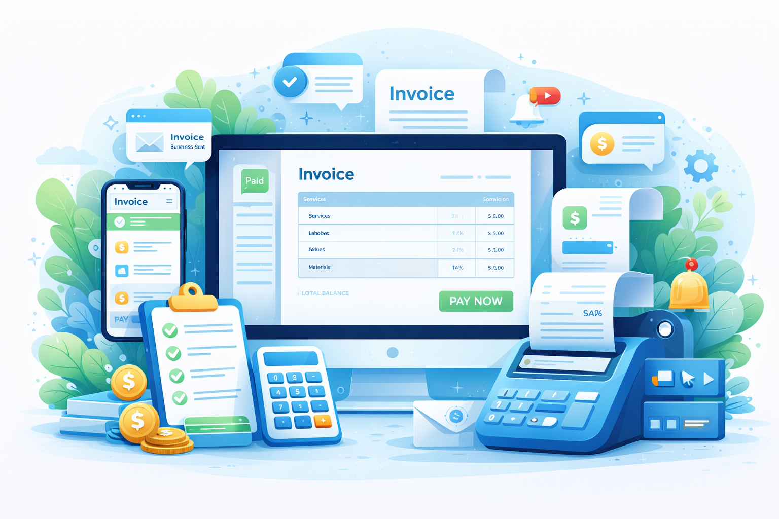 Invoicing Software Dashboard